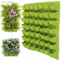 Pocket Planting Bag Nylon ties Wall Hanging Vertical Flower Grow Pouch Planter Garden Herb Garden Planter Outdoor Indoor Grow