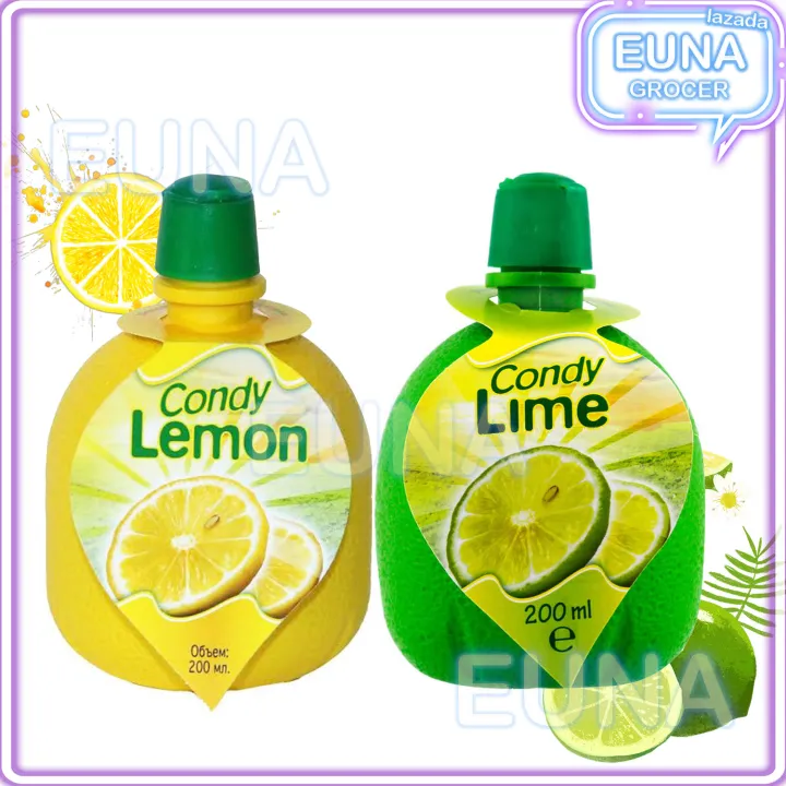 CONDY Lemon / Lime Juice Dressing Extract 200ml [Italy] | Lazada