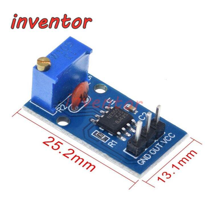 DC 5V~12V NE555 Adjustable Frequency Pulse Generator Module Single ...