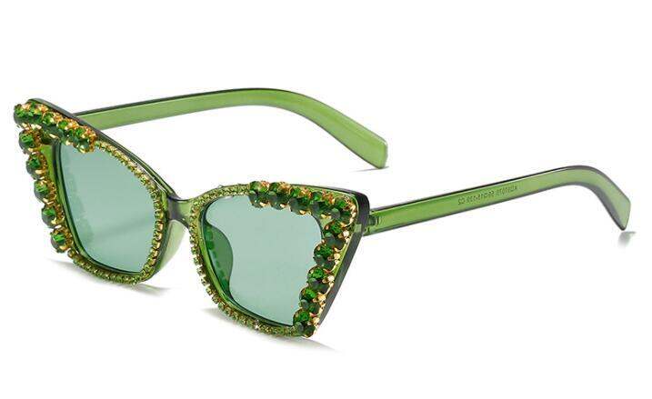 2021-fashion-chain-rhinestone-sunglasses-women-prom-party-shoping-cat-eye-luxury-sun-glasses-lady-plastic-green-oculos