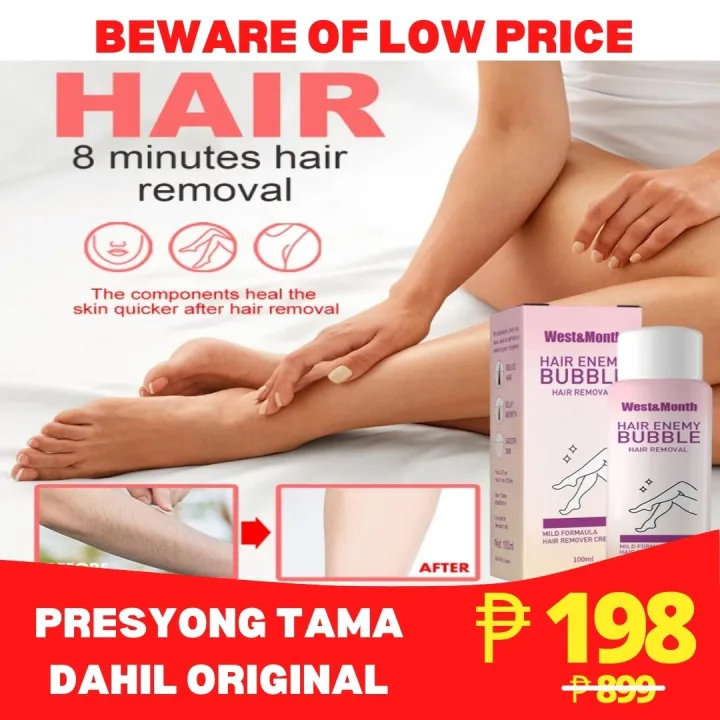 CiCi MART 100 Effective Hair Removal Foam Liquid Painless Depilatory