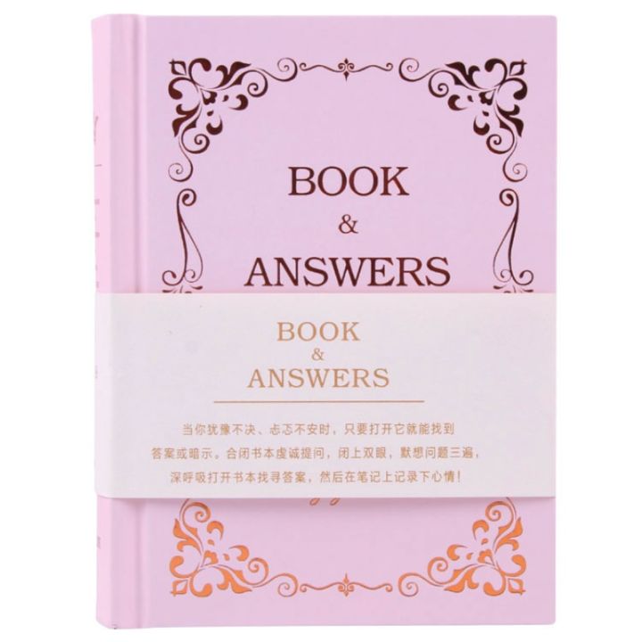 new-hardcover-creative-answer-book-hardcover-chinese-and-english-version-fresh-diary-for-both-men-and-women