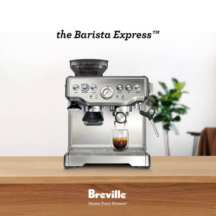 Breville Barista Express Coffee Maker, Espresso Machine with Builtin