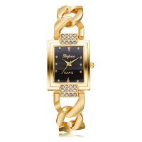 【YF】✶▫ↂ  Womens Watches Top Brand Luxury Gold Rhinestone Ladies reloj mujer