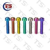 TS 1Pcs Titanium Bolt M8X35/40/45/50mm Inner Torx Head Screw for Bicycle Motorcycle