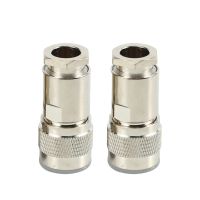 2 Pcs N Type Male Clamp RG8 LMR400 RG165 RG213 7D-FB RF Coaxial Connector