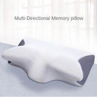 Orthopedic Memory Foam หมอนปวดคอ Sleep Slow Rebound Soft Butterfly Relax ผู้ใหญ่ปากมดลูกกระดูกสันหลัง