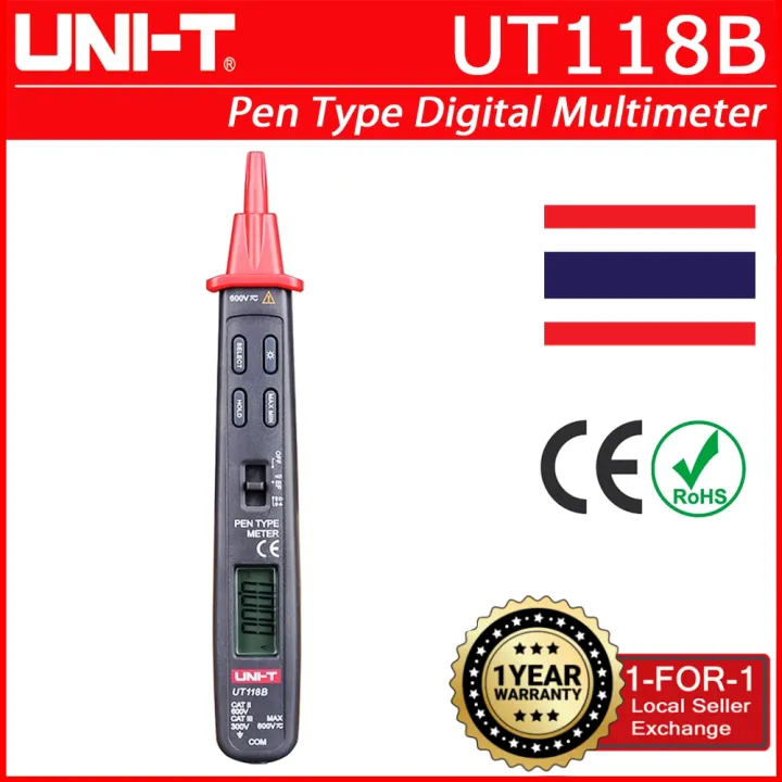 UNI-T UT118B Pen Type Digital Multimeter | Lazada.co.th