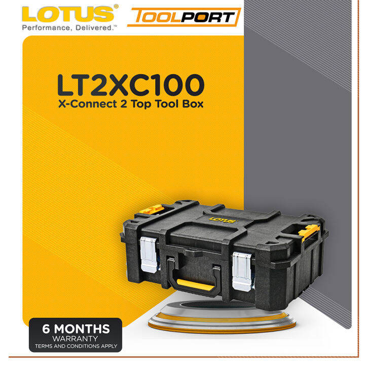 Lotus LT2XC100 XConnect 2 Top Tool Box [ TOOLPORT ] Lazada PH