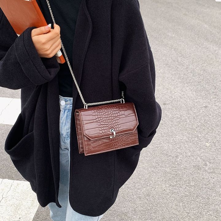 new-lock-chain-handbag-2021-winter-fashion-handbags-crocodile-grain-single-han-edition-design-inclined-shoulder-bag-bag