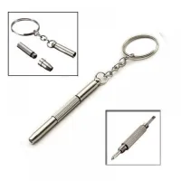 Ring Glasses Accessories Watch Stainless Steel Key Chain Phone Repair Screwdriver