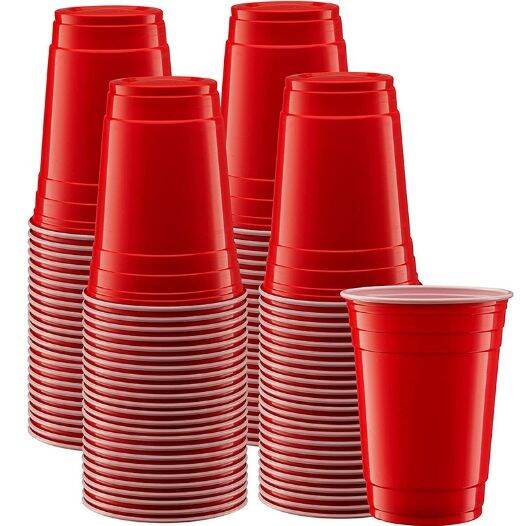 แก้วแดง-red-cup-party-แก้วปาร์ตี้-แก้วพลาสติก-แก้วงานเลี้ยง-พร้อมส่ง