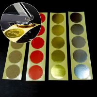 【YF】✹☸☄  Embossed Stickers Gold Sliver Certificate Award Sticker for Envelope Wedding Business Decoration
