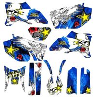 For Yamaha WR250F WR450F 2005 2006 WRF250 WRF450 250WRF 450WRF Motocross Team 3M STICKERS GRAPHICS BACKGROUNDS DECALS Kits