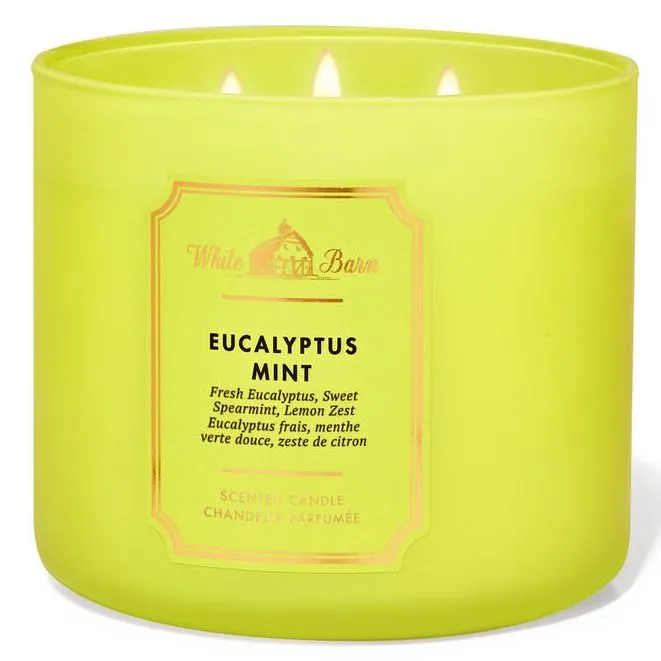 Bath and Body Works EUCALYPTUS MINT 3 Wick Scented Candle | Lazada PH