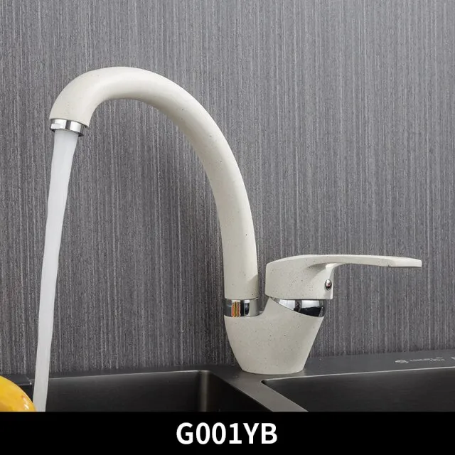 Brass Black Flexible Kitchen Sink Faucet Hot And Cold Water Filter