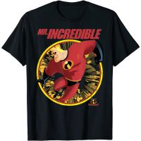 Pixar Cartoon The Incredible graphic cotton O-neck T-shirt for men