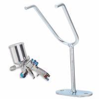 ขาตั้ง เจาะผนัง สำหรับวางปืนพ่นสี Gravity Feed Paint Spray Gun Holder Stand HVLP Wall Bench Mount Hook Booth Cup