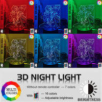 อะนิเมะ Led Light Tian Guan Ci Fu สำหรับตกแต่งห้องนอน Nightlight วันเกิดของขวัญ BL Manga TGCF Room 3d โคมไฟ Heaven S Mucin