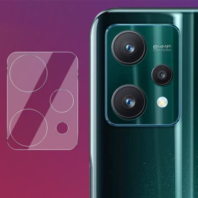 （SPOT EXPRESS）สำหรับหน้าจอป้องกันเลนส์กล้องถ่ายรูปกระจกเทมเปอร์ Oppo Realme 8 9 Pro Plus 9H สำหรับป้องกัน9Pro