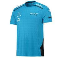 F1 Williams Racing เสื้อเจอร์ซี่ย์แขนสั้นเสื้อยืดโลโก้รถ Workwear ขี่แบดมินตันกอล์ฟ