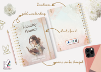 Custom Boho-themed Interactive Undated Planner