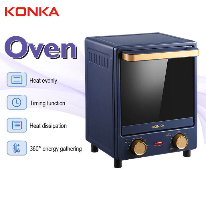KONKA 12L Mini Electric Oven Vertical Multi Purpose Microwave Toaster