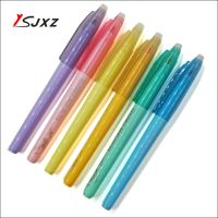 [HOT BYIIIXWKLOLJ 628]ปากกาไฮไลท์6ชิ้น/ล็อตน่ารักสำหรับแพลนเนอร์สมุดแพลนเนอร์ปากกาเน้นข้อความ6สีสำหรับโรงเรียนปากกาสีที่สามารถลบออกได้