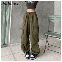 DaDulove New American Ins Overalls Niche Loose Straight Wide-leg Pants Multi-pocket Retro Casual Pants