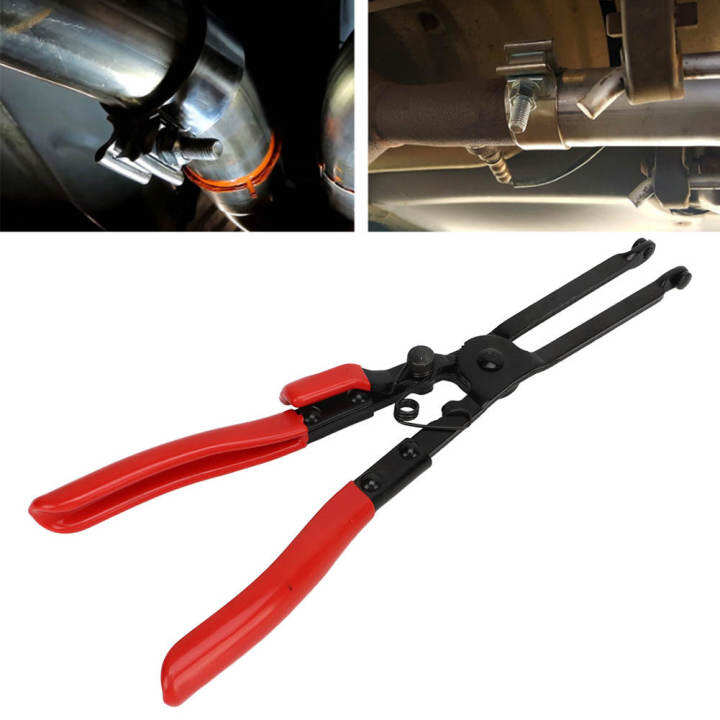 คีมหนีบท่อไอเสียเหล็กกล้าคาร์บอน-heavy-duty-long-plier-jaw-เครื่องมือกำจัดแคลมป์ท่อไอเสีย