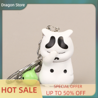 Dragon พวงกุญแจแมวน่ารัก Chubby kitten พวงกุญแจเครื่องประดับเครื่องประดับเครื่องประดับสัตว์