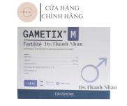 GametixM bổ tinh trùng yếu, tăng chất lượng và số lượng