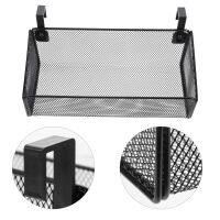 【CC】℗  Metal Mesh Basket Hanging Tissues Holder Rack Dormitory Sundries Storage Household Organizer Supplies