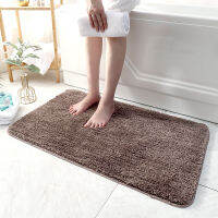 Super Soft Flocking Bath Mat Home Bathroom Door Mat Decoration Absorbent Non-slip Bathroom Foot Mat Bath Rug Doormat