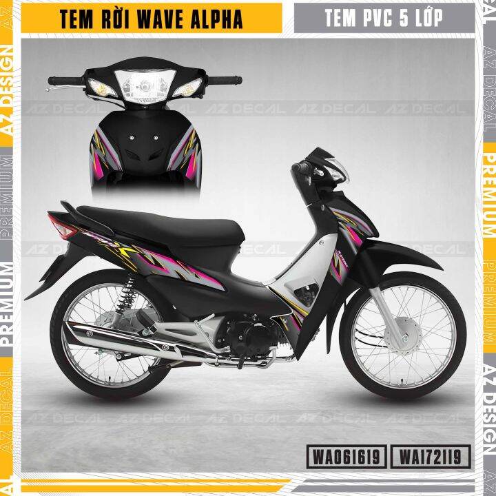 Wave Alpha 100cc  Ngoisaothanhhoacom