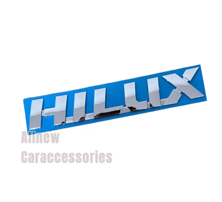 AD.โลโก้ HILUX  ติด Toyota  REVO ขนาด 21.5x3.8cm(ราคาต่อชิ้น)