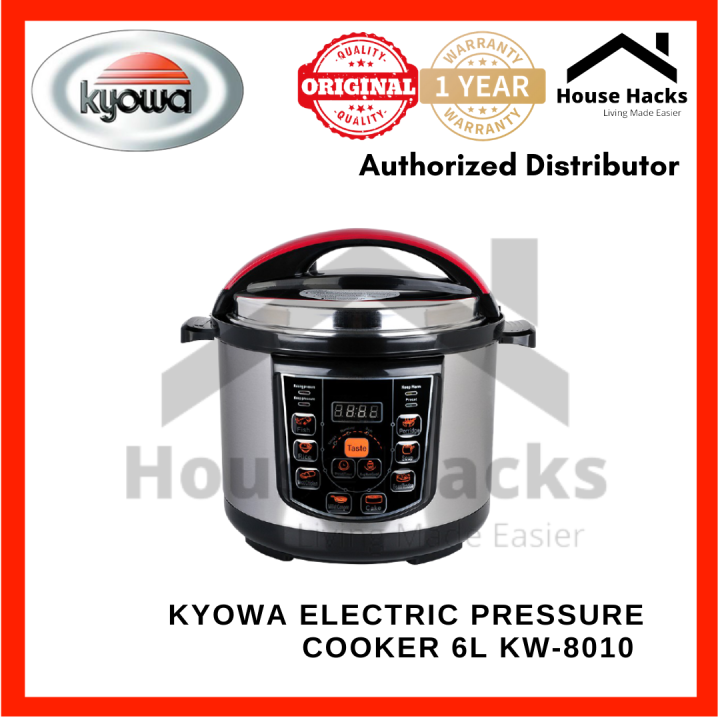 Kyowa Electric Pressure Cooker 6L KW8010 (House Hacks) Lazada PH