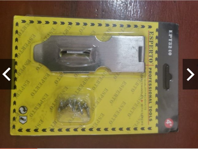 Stainless Left-right Surface Handle/Padlock holder w/screw. /Pod lock ...