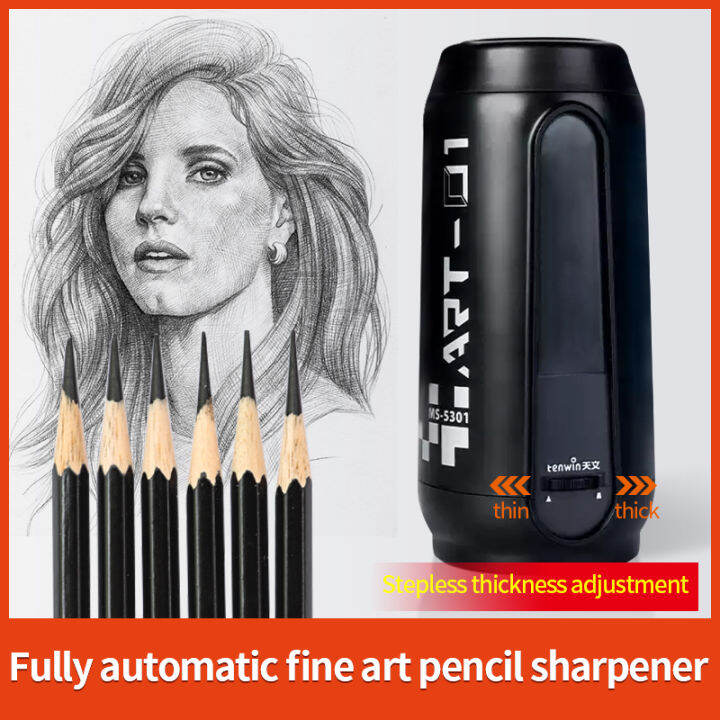 Tenwin 5301 Automatic Electric Pencil Sharpener 68mm Pencil Sketching