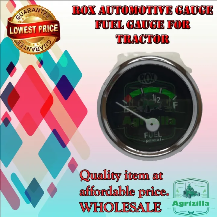 ROX Automotive Gauge FUEL GAUGE for Tractor Kubota Traktora Lazada PH