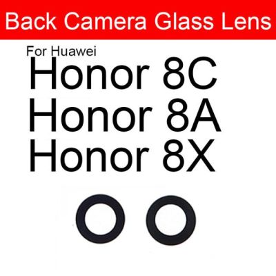 【⊕Good quality⊕】 anlei3 กล้องด้านหลังเลนส์กระจกสำหรับ Huawei Honor 6a 6x 6c 7a 7c 7x ฝาครอบเลนส์กระจกสำหรับ Honor Play 6c 7a 7c กล้องมืออาชีพกาวกาว