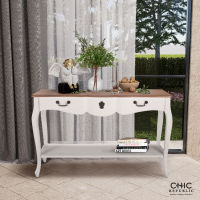 CHIC REPUBLIC CREEK/120 โต๊ะคอนโซล - สี ขาว