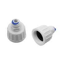 ✵ chailian261683 3/4 Female Thread To 1/4 inch 6.35mm lock Quick-Connectors Butt Pneumatic Pipe Fittings 1 Pc