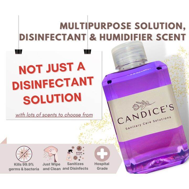 Waterbased AntiBacterial Humidifier Lavender Scent Lazada PH