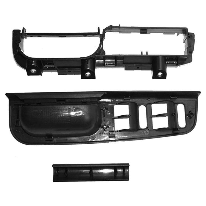 black-front-left-switch-bezel-amp-handle-trim-amp-bracket-for-jetta-bora-golf-mk4