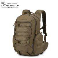 【YF】 Mardingtop - Mochila Tática de Poliéster 600D 28L com Zíperes e Fivelas YKK Molle para Caminhadas Acampamentos Motociclismo