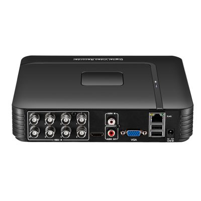 5-In-1 Mini AHD DVR TVI CVI CVBS IP Camera Hybrid Digital Video Recorder 8CH Home Secuirty DVR CCTV System