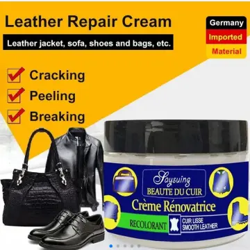 Leather Paint Shoe Cream Coloring for Bag Sofa Car Seat Scratch 30ml Brown  Leather Dye Repair