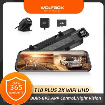 WOLFBOX D07 4K Dash Cam Front and Rear Car Camera