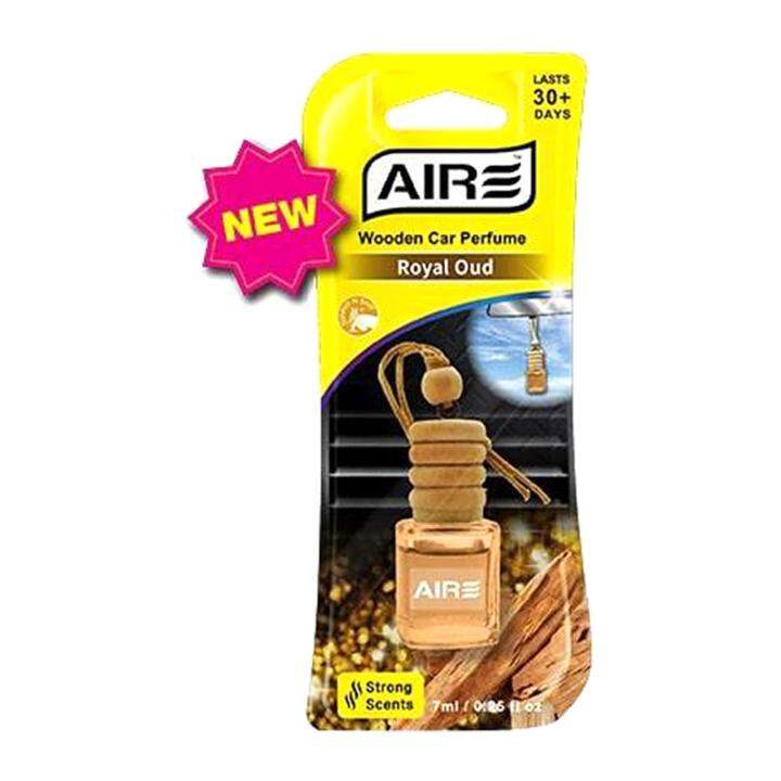 Aromate AIRE Wooden Car Perfume Royal Oud Lazada Singapore